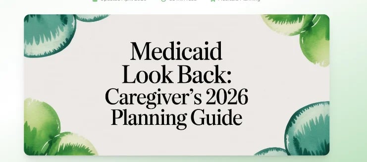 Medicaid Look Back: Caregivers 2026 Planning Guide